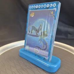 Pokemon Glaceon & Vaporeon SBR No.001 Eif Origin 3.0 Card w BLUE Ultra Pro Case - Image 2
