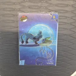 Pokemon Glaceon & Vaporeon SBR No.001 Eif Origin 3.0 Card w BLUE Ultra Pro Case - Image 4