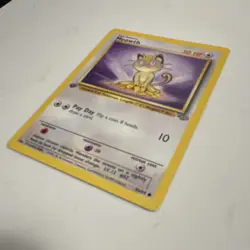 Pokemon Meowth Jungle 1st Edition 56/64 Common 50 HP Regular English Card - Image 2