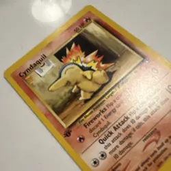 Pokemon TCG Cyndaquil Neo Genesis 1st Edition 57/111 50 HP Common Card - Image 2