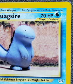 1st Edition Quagsire - Neo Revelation - #48/64 - Vintage Pokemon Card 2001 WOTC - Image 3