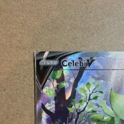 Pokemon Celebi V Full Art Ultra Rare Holo 245/264 Swsh08 Fusion Strike Card - Image 2