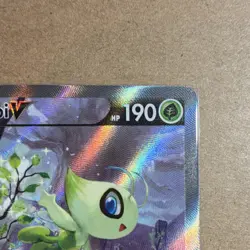 Pokemon Celebi V Full Art Ultra Rare Holo 245/264 Swsh08 Fusion Strike Card - Image 3