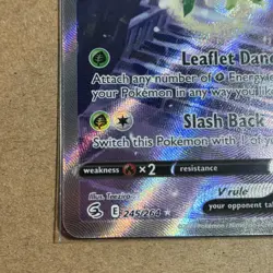 Pokemon Celebi V Full Art Ultra Rare Holo 245/264 Swsh08 Fusion Strike Card - Image 5