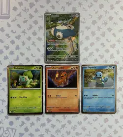 Pokemon TCG Lot Of 4 Scarlet & Violet 151 Promo Cards, Snorlax 051, etc. - Image 1