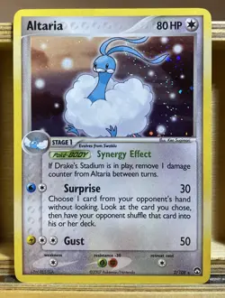 Pokemon Card Altaria 2/108 Holo Rare EX Power Keepers - Image 1