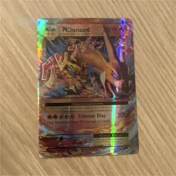 Pokemon M Charizard EX Evolutions Ultra Rare Holo 13/108 Mega 300 Card - Image 1