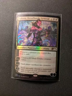 MTG Liliana, Dreadhorde General Stained Glass #510 Secret Lair NM Chris Rallis - Image 1