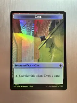 Clue / Treasure - 0002 / 0003 - MTG: Teenage Mutant Ninja Turtles -Token - Foil - Image 1