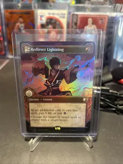 Redirect Lightning (Showcase) Avatar: The Last Airbender Foil - Image 1