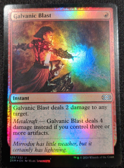 Galvanic Blast Foil Scars of Mirrodin 91 LP x1 MTG Magic: the Gathering - Image 1