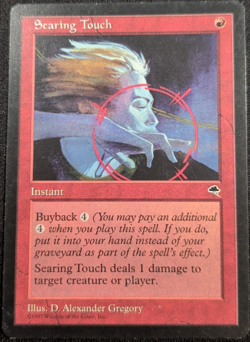 Searing Touch - Magic the Gathering MTG Tempest - Image 1