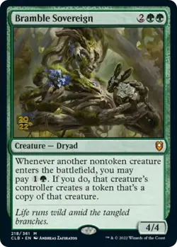MTG Bramble Sovereign Normal LP | 218 CLB M - Image 2