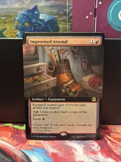 Improvised Arsenal (Extended Art) Teenage Mutant Ninja Turtles Foil - Image 1