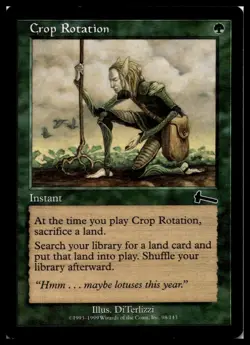 MTG Crop Rotation - Urza's Legacy #98 LP - Image 1