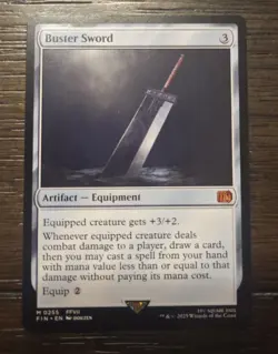 Buster Sword Final Fantasy Regular - Image 1