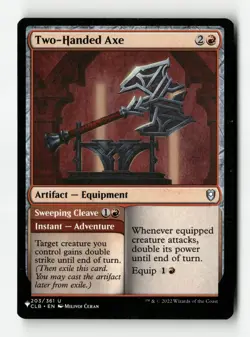 Two-Handed Axe - The List Reprints (LIST) - Image 1
