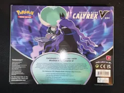 Pokemon TCG Shadow Rider Calyrex V Box New Factory Sealed 🔥 820650809002 - Image 2