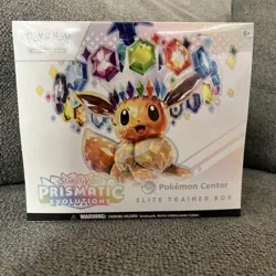 Pokemon Prismatic Evolutions Pokemon Center ETB Elite Trainer Box SEALED - Image 1