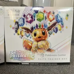 Pokemon Prismatic Evolutions Pokemon Center ETB Elite Trainer Box SEALED - Image 4