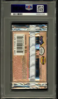 Pokemon 1999 WOTC 1st Edition Fossil Aerodactyl Sealed Booster Pack PSA 9 - Image 2
