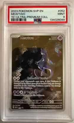Mewtwo #052 PSA 9 SVP 151 UPC Pokemon TCG - Image 1