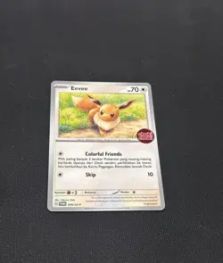 Pokemon TCG Bahasa Indonesia Language Eevee Choki Choki Stamp Promo 074/SV-P - Image 1