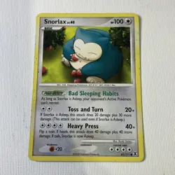 Snorlax 81/111 Pokemon Rising Rivals Unlimited Non Holo 2009 - Image 1
