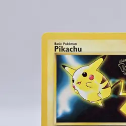Pikachu #25 Black Star Promo - 1999 - WB The First Movie LP Pokemon Vintage - Image 5