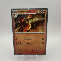 Charmeleon 005/165 - Scarlet & Violet 151 - Reverse Holo Pokemon Near Mint (NM) - Image 1