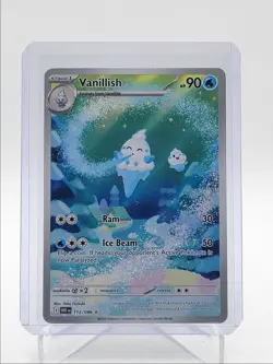 VANILLISH 2025 POKEMON WHITE FLARE ILLUSTRATION RARE 112/086 Q6435 - Image 1