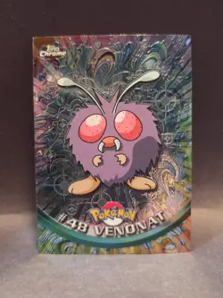 2000 Topps Chrome Pokemon #48 Venonat - Image 1