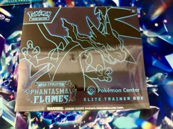 Phantasmal Flames Pokemon Center Elite Trainer Box ETB BRAND NEW SEALED - Image 1