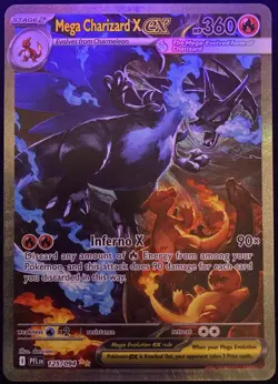 Pokemon Mega Charizard X ex 125/094 POTENTIAL BGS 10 *Read Description* - Image 1