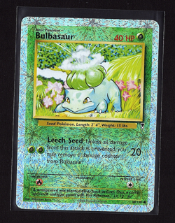 2002 Pokemon Legendary Collection Bulbasaur 68/110 Reverse Holo Foil - Image 1
