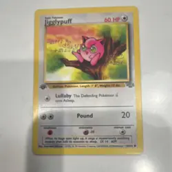 Pokemon TCG Jigglypuff Jungle 1st Edition 54/64 Common 60 HP Regular English - Image 1