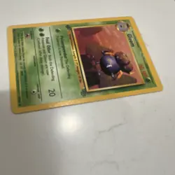 Pokemon TCG Gloom Jungle 1st Edition 37/64 60 HP Uncommon Regular English - Image 3