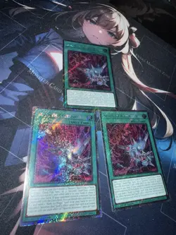 x3 Seventh Ascension (Platinum Secret Rare) RA04-EN098 Quarter Century Stampede - Image 1