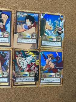 one piece carddass hyper battle Holo Luffy 6set 2000/2001 - Image 3