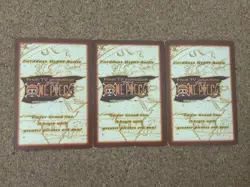 one piece carddass hyper battle 2000 anime card C-T1 not for sale 3set - Image 2