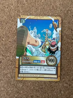 one piece carddass hyper battle Luffy 2001 Holo C457 - Image 1