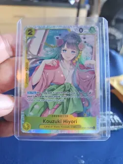 ONE PIECE Wings of the Captain Kouzuki Hiyori OP06-106 Super Rare - English - Image 1