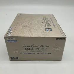 #2 One Piece English EB-02 Anime 25th Collection Booster Box Sealed - Image 3