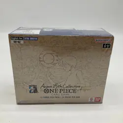 #1 One Piece English EB-02 Anime 25th Collection Booster Box Sealed - Image 1