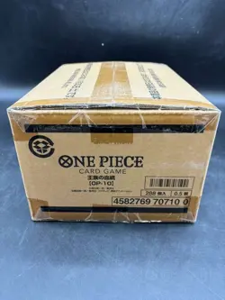 One Piece Japanese OP-10 Royal Bloodline Booster Box Case Sealed - Image 1