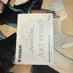 Appa, Steadfast Guardian Art Card (Gold-Stamped Signature) - Image 2