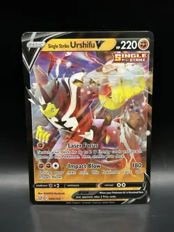 Single Strike Urshifu V 085/163 - Pokemon Battle Styles Card - NM - Image 1