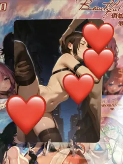 Matte Beautiful Waifu Handmade Card Goddess Story CCG Anime Double Sided - Image 2