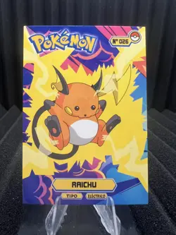 Raichu #26 - Card Tops Pokedex Database 2024 - Pokemon Card NM - Image 1