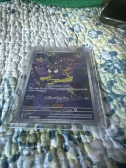 2024 Pokemon TCG Gastly Illustration Rare IR Holo Card 177/162 Temporal Forces - Image 2
